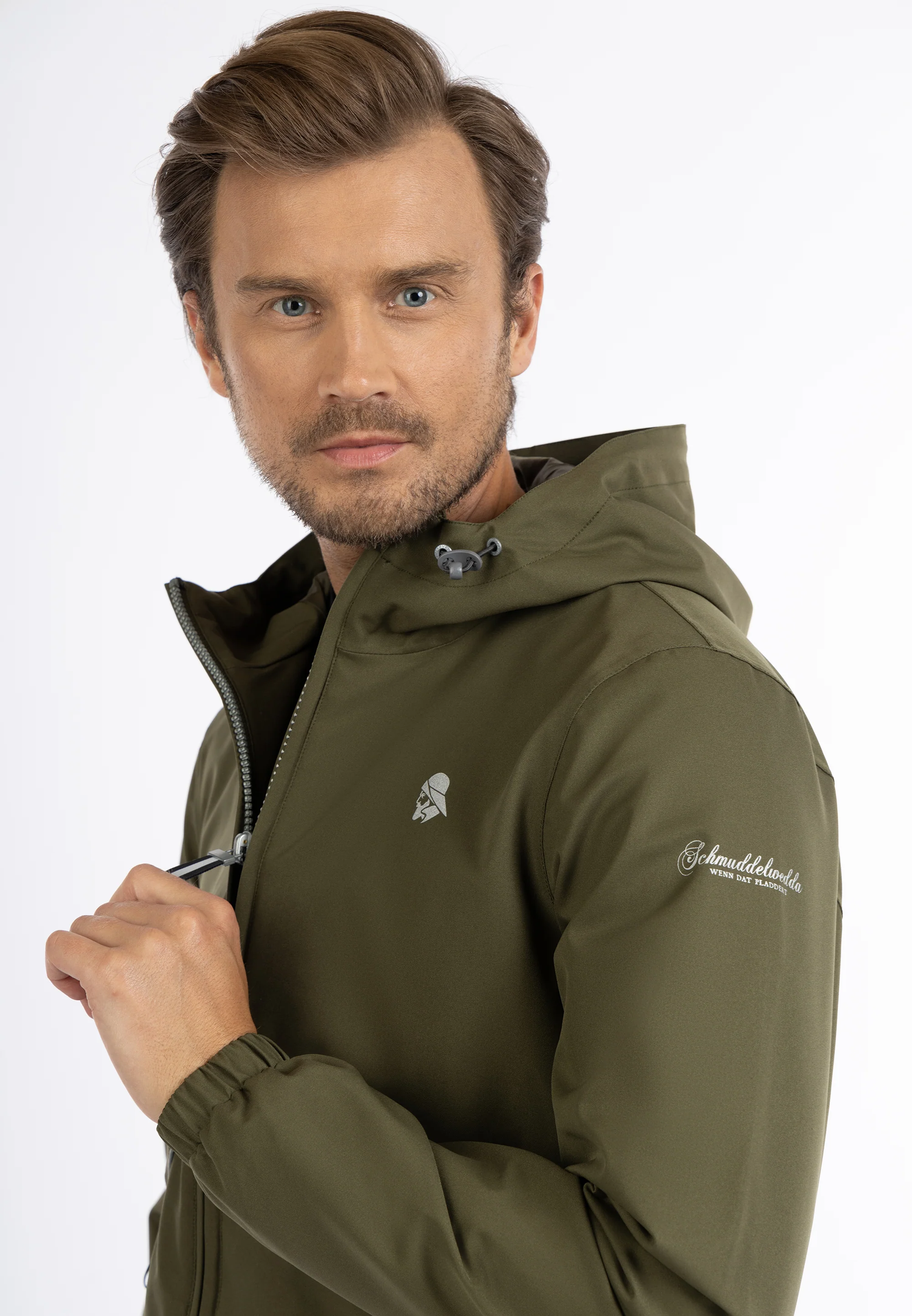 Schmuddelwedda Men's Rain Jacket Recycled Material - Image 18