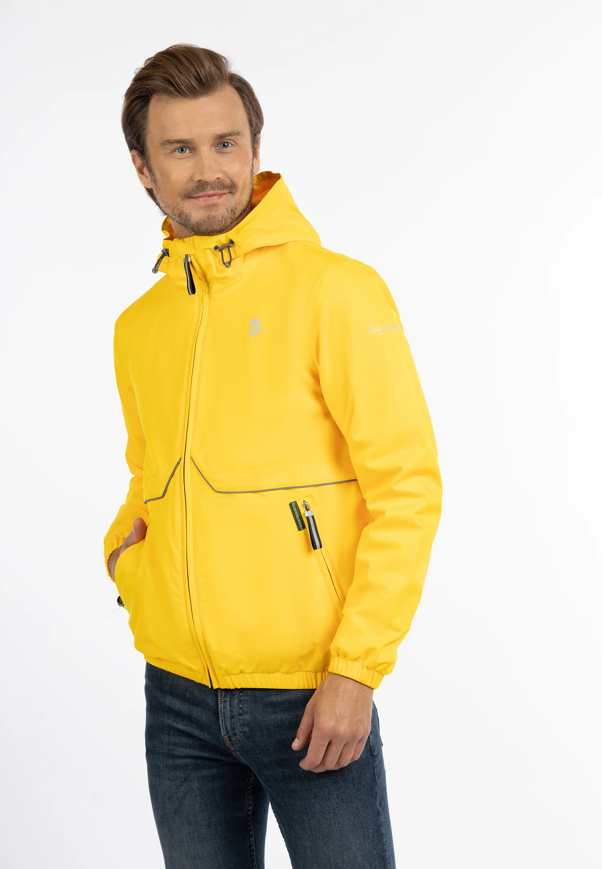 Schmuddelwedda Men's Rain Jacket Recycled Material - Image 21