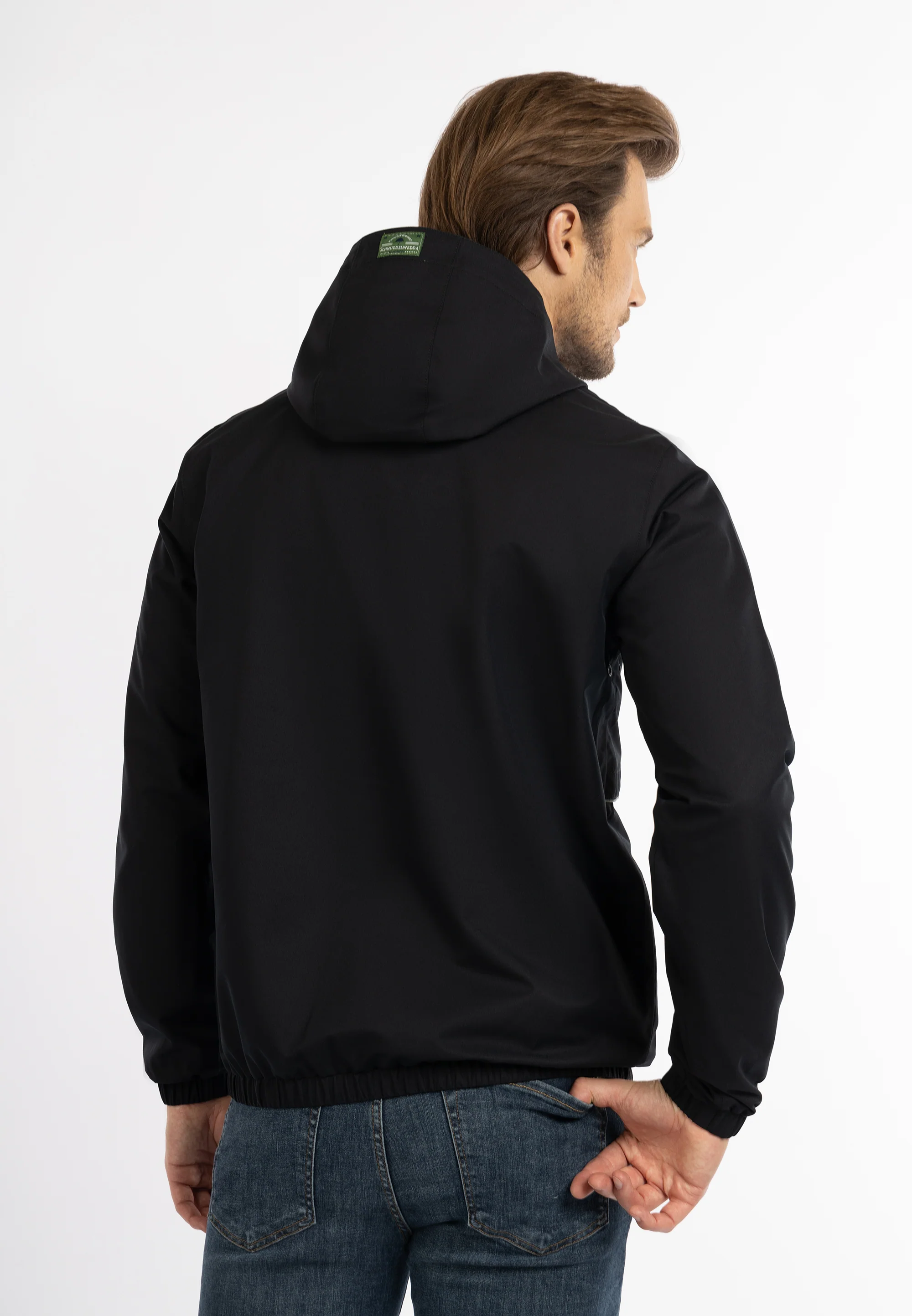 Schmuddelwedda Men's Rain Jacket Recycled Material - Image 4