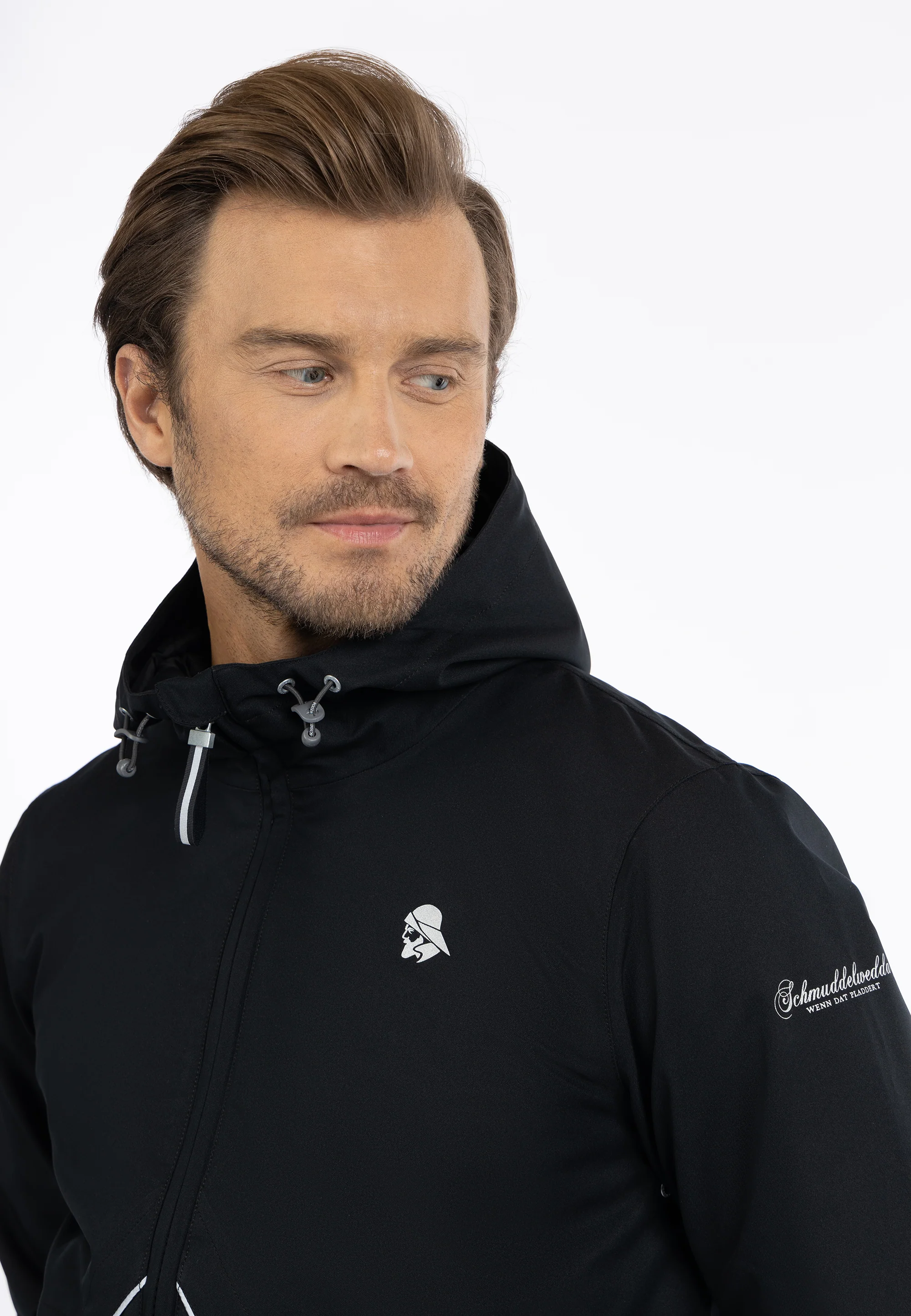 Schmuddelwedda Men's Rain Jacket Recycled Material - Image 6