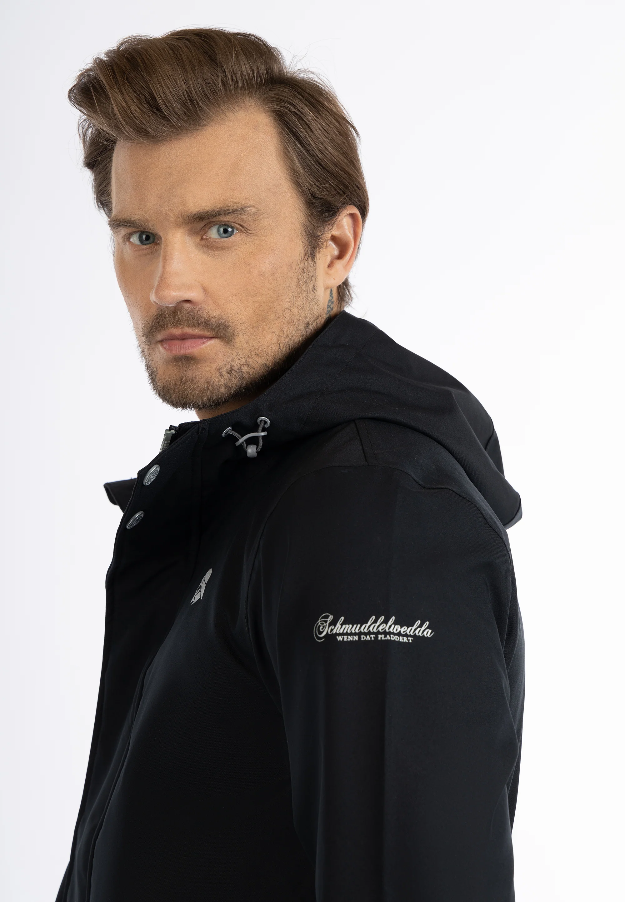 Schmuddelwedda Men's Rain Jacket - Image 6