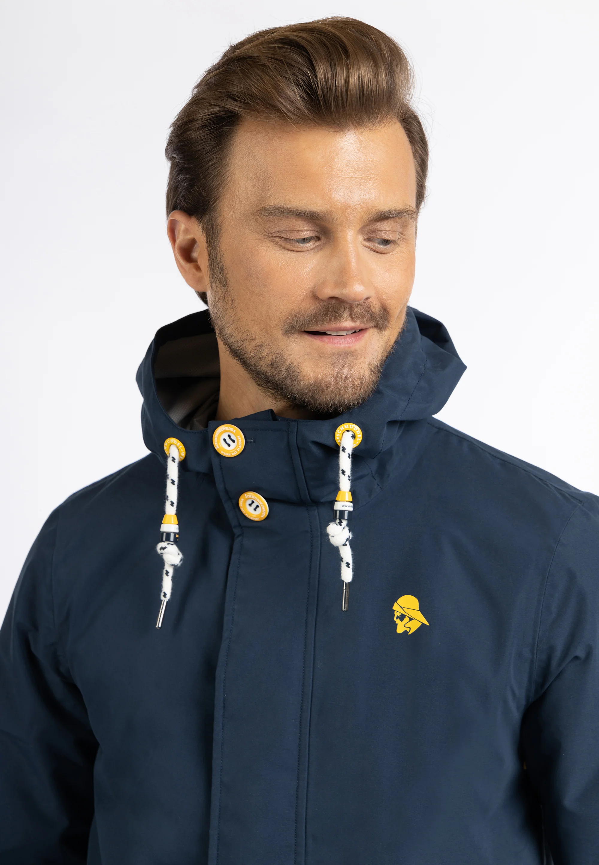 Schmuddelwedda Men's Rain Jacket Recycled Material - Image 6