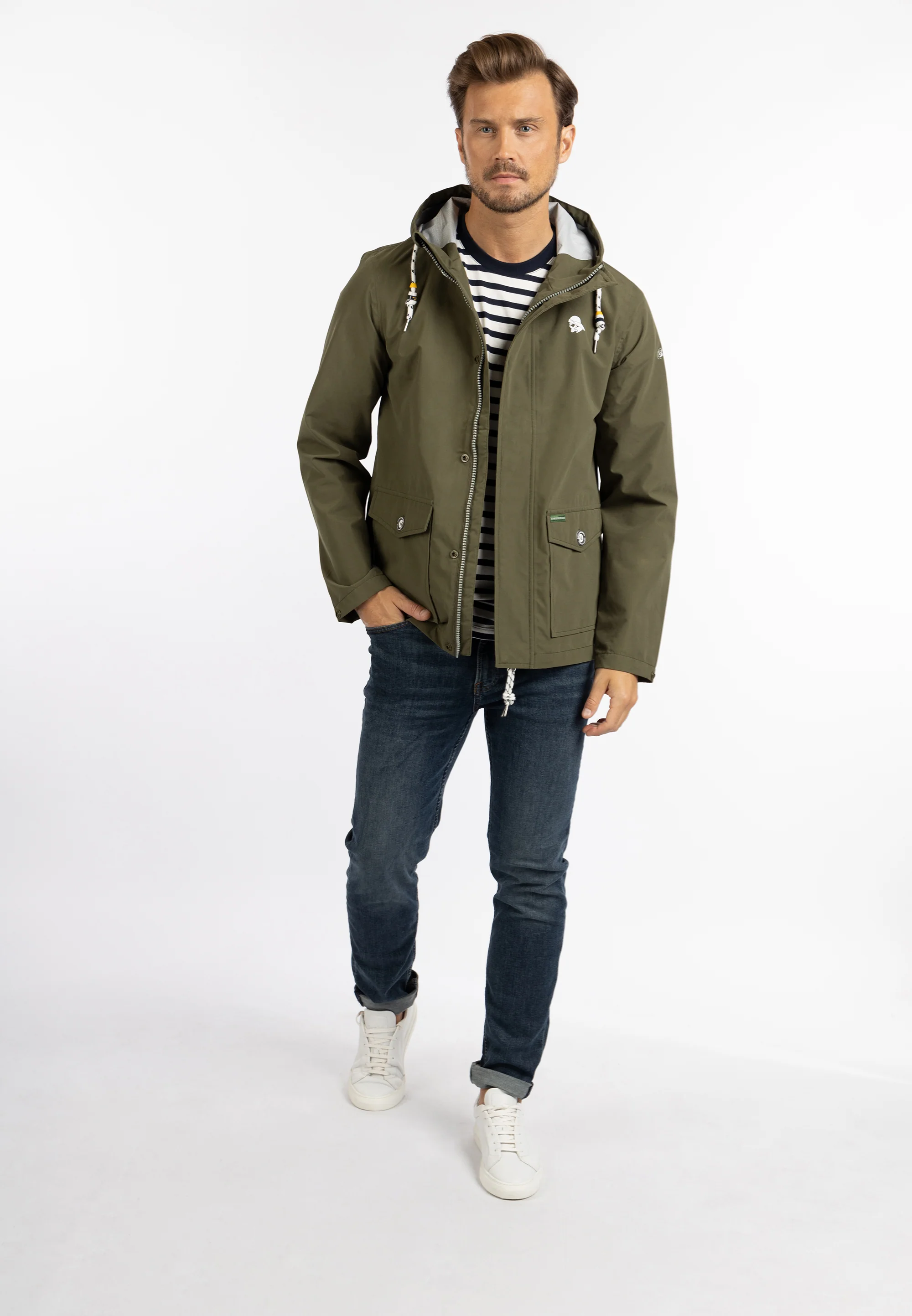Schmuddelwedda Men's Rain Jacket Recycled Material - Image 7
