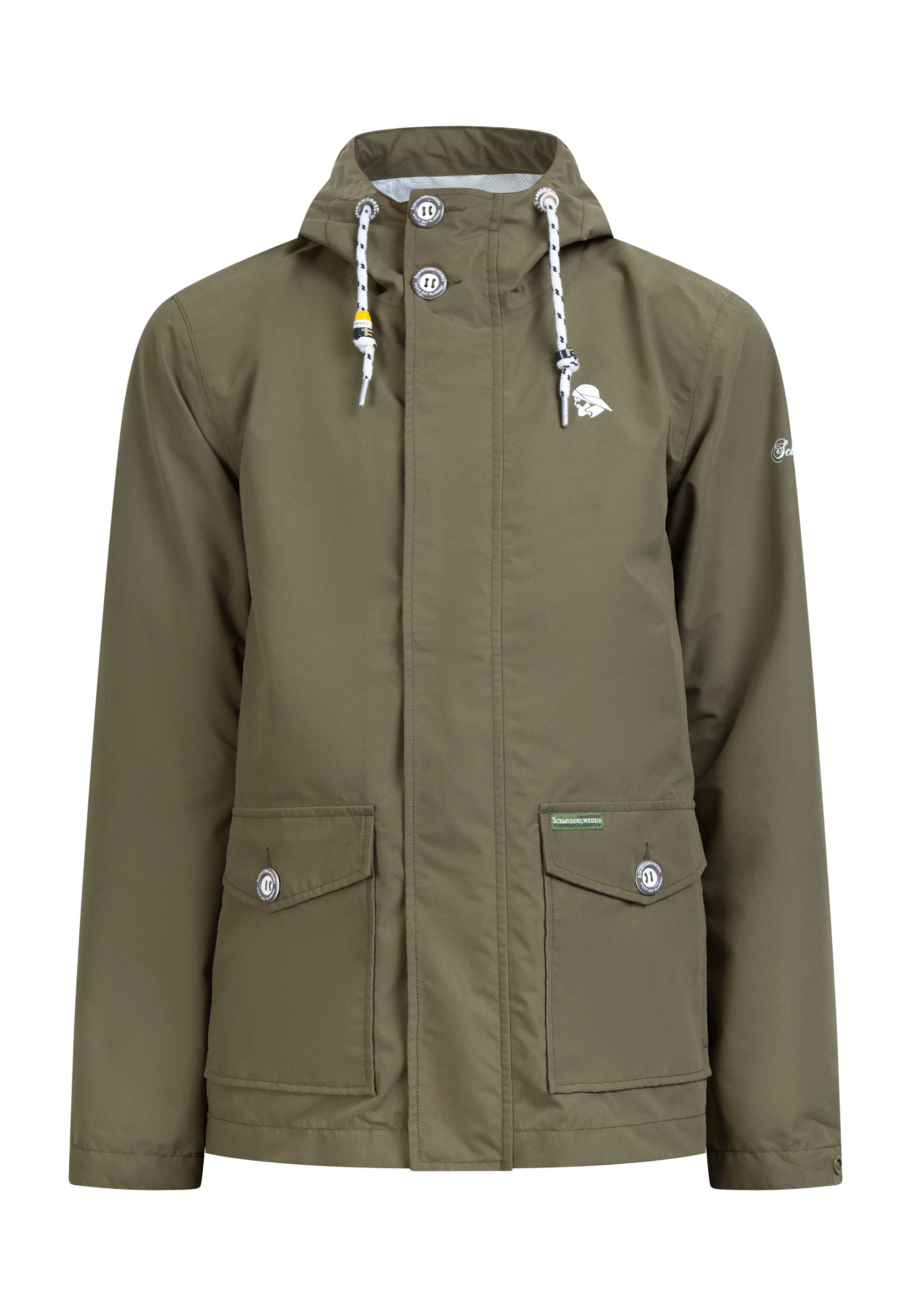 Schmuddelwedda Men's Rain Jacket Recycled Material - Image 8
