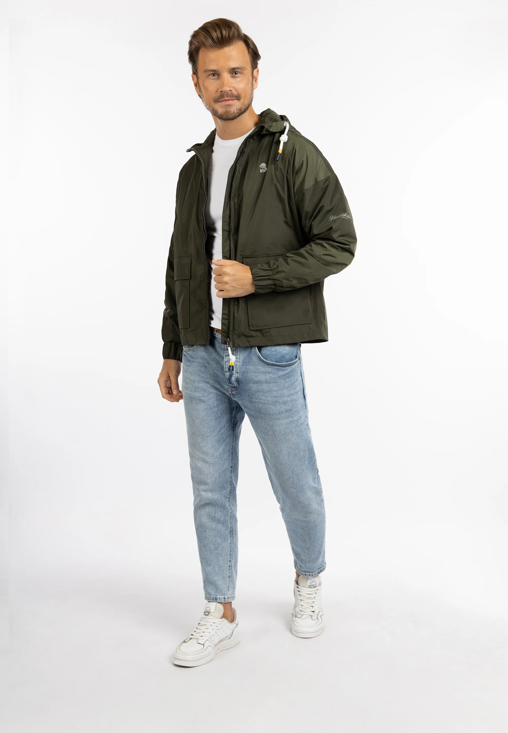 Schmuddelwedda Men's Rain Jacket Recycled Material - Image 7