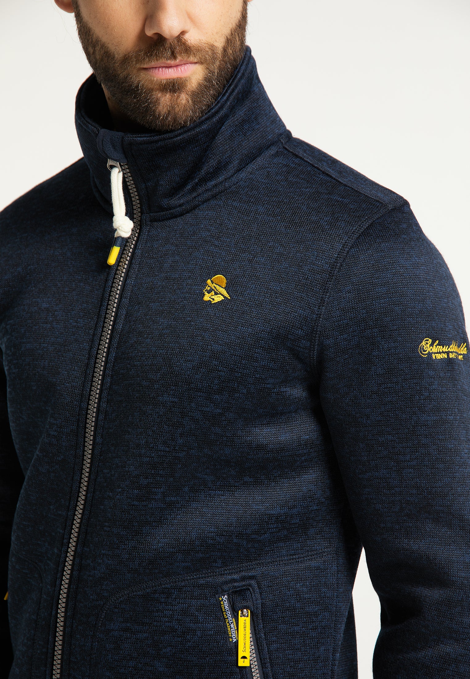 Schmuddelwedda Men's Knitted Fleece Jacket - Image 10