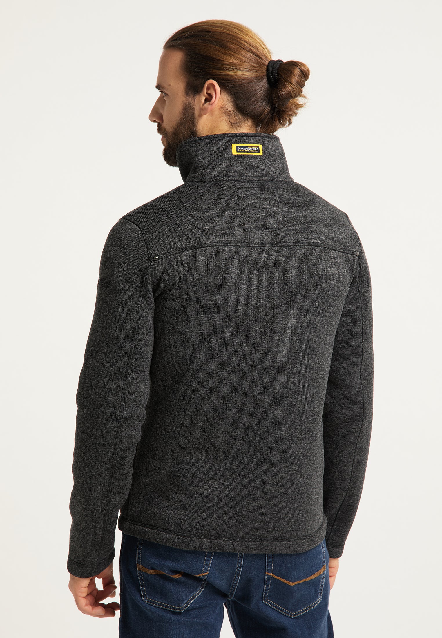 Schmuddelwedda Men's Knitted Fleece Jacket - Image 4