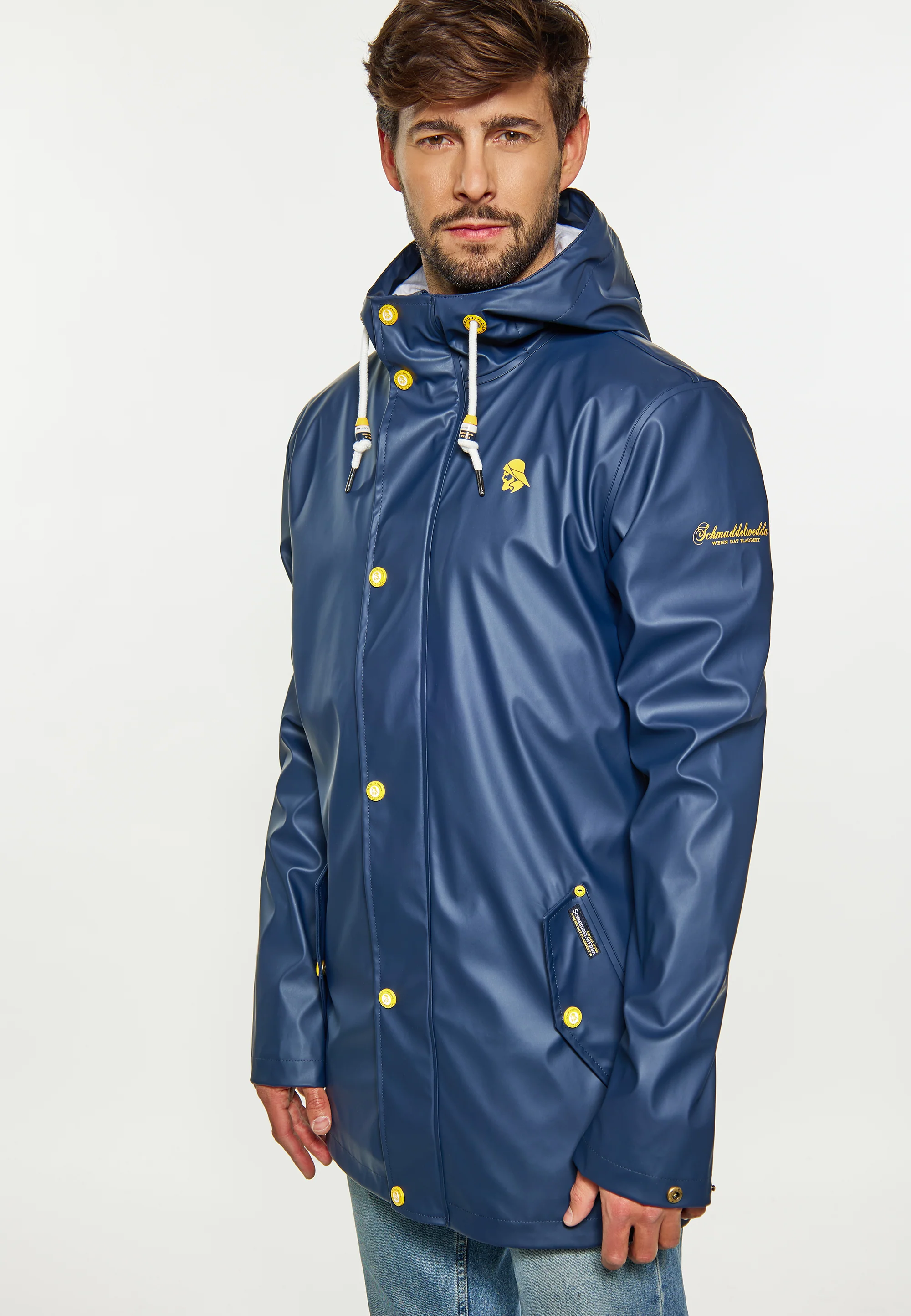 Schmuddelwedda Men's Rain Jacket - Image 13