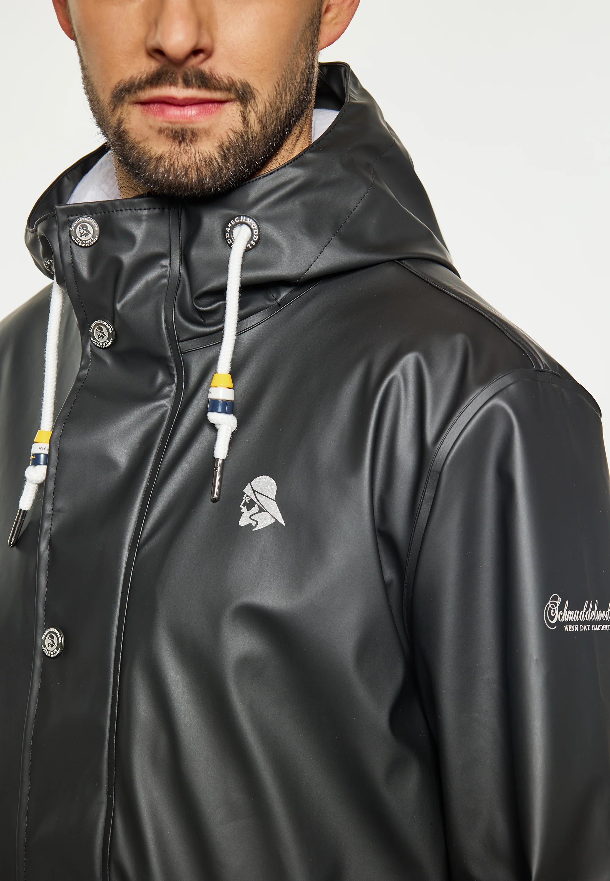Schmuddelwedda Men's Rain Jacket - Image 5