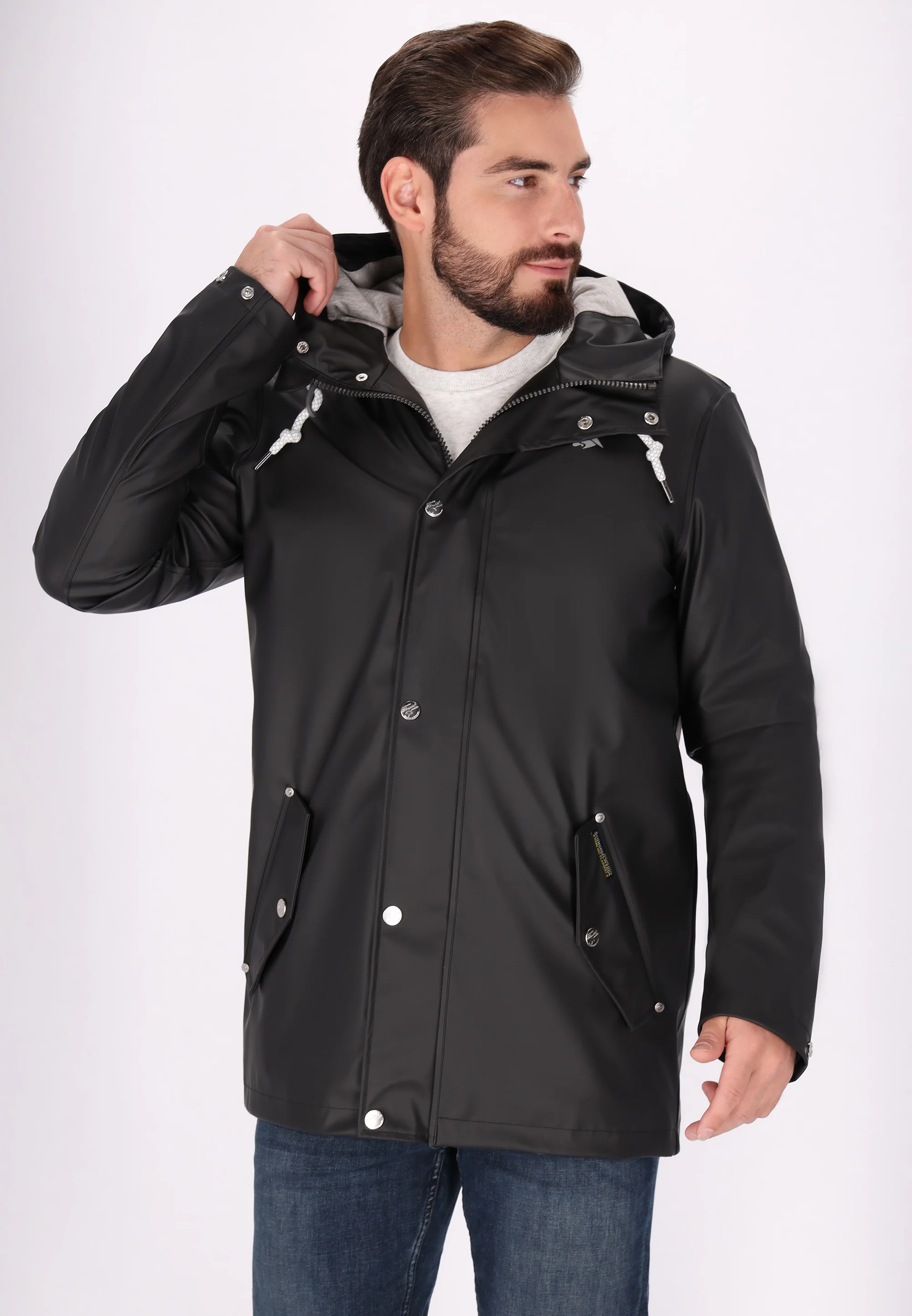 Schmuddelwedda Men's Rain Jacket - Image 3