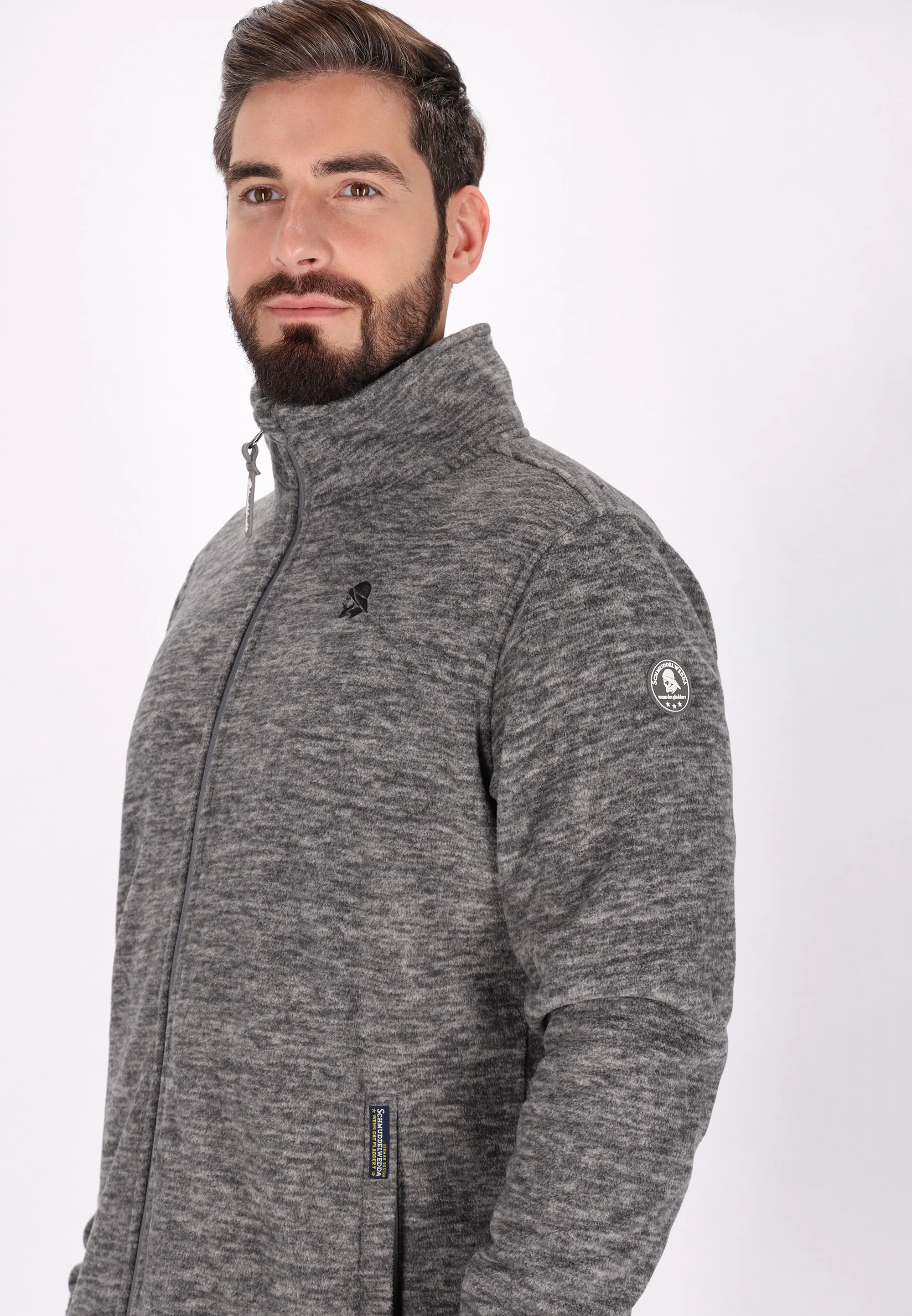 Schmuddelwedda Men's Fleece Jacket - Image 5