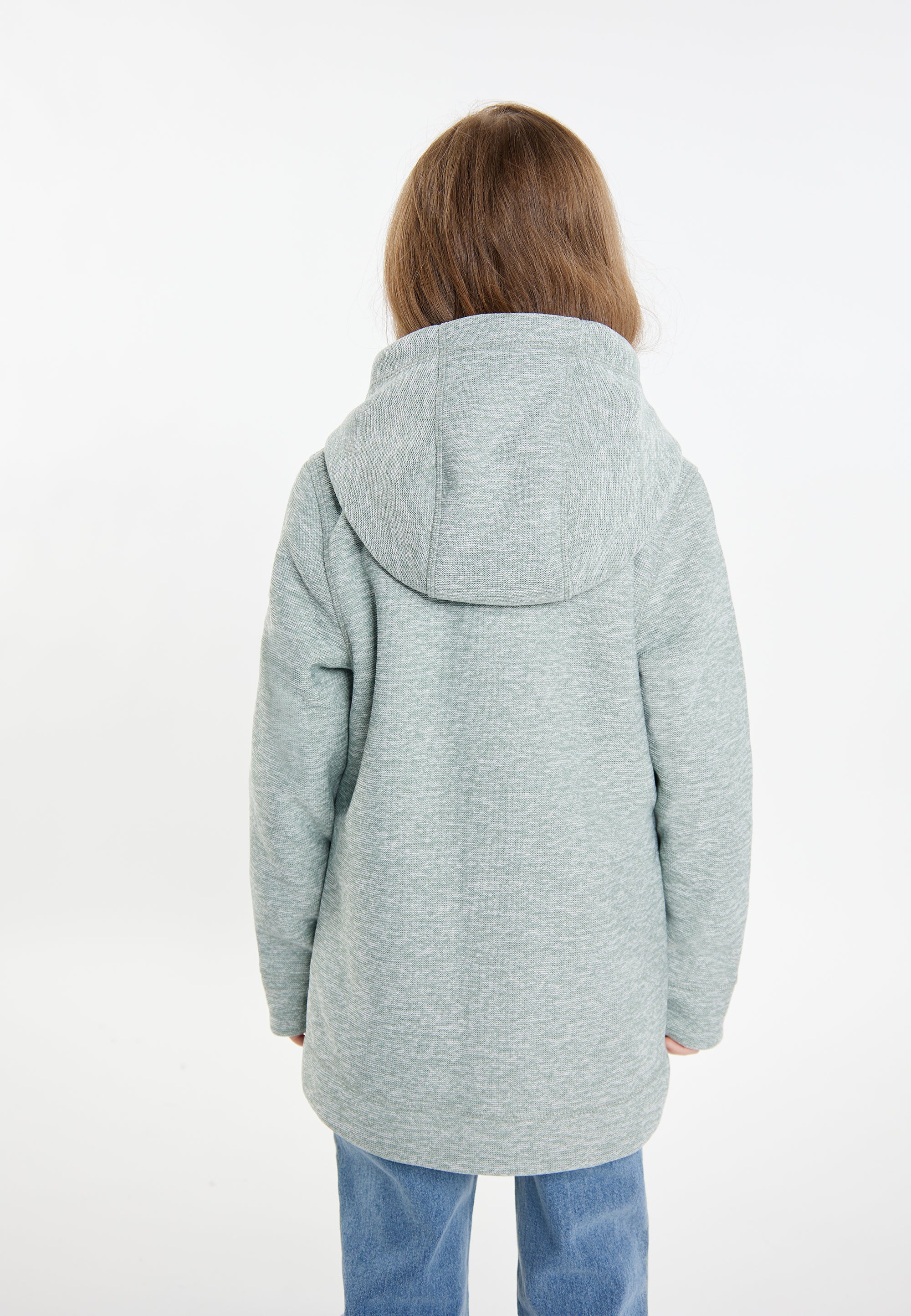 Schmuddelwedda Knitted Fleece Uffle Coat For Girls - Image 14
