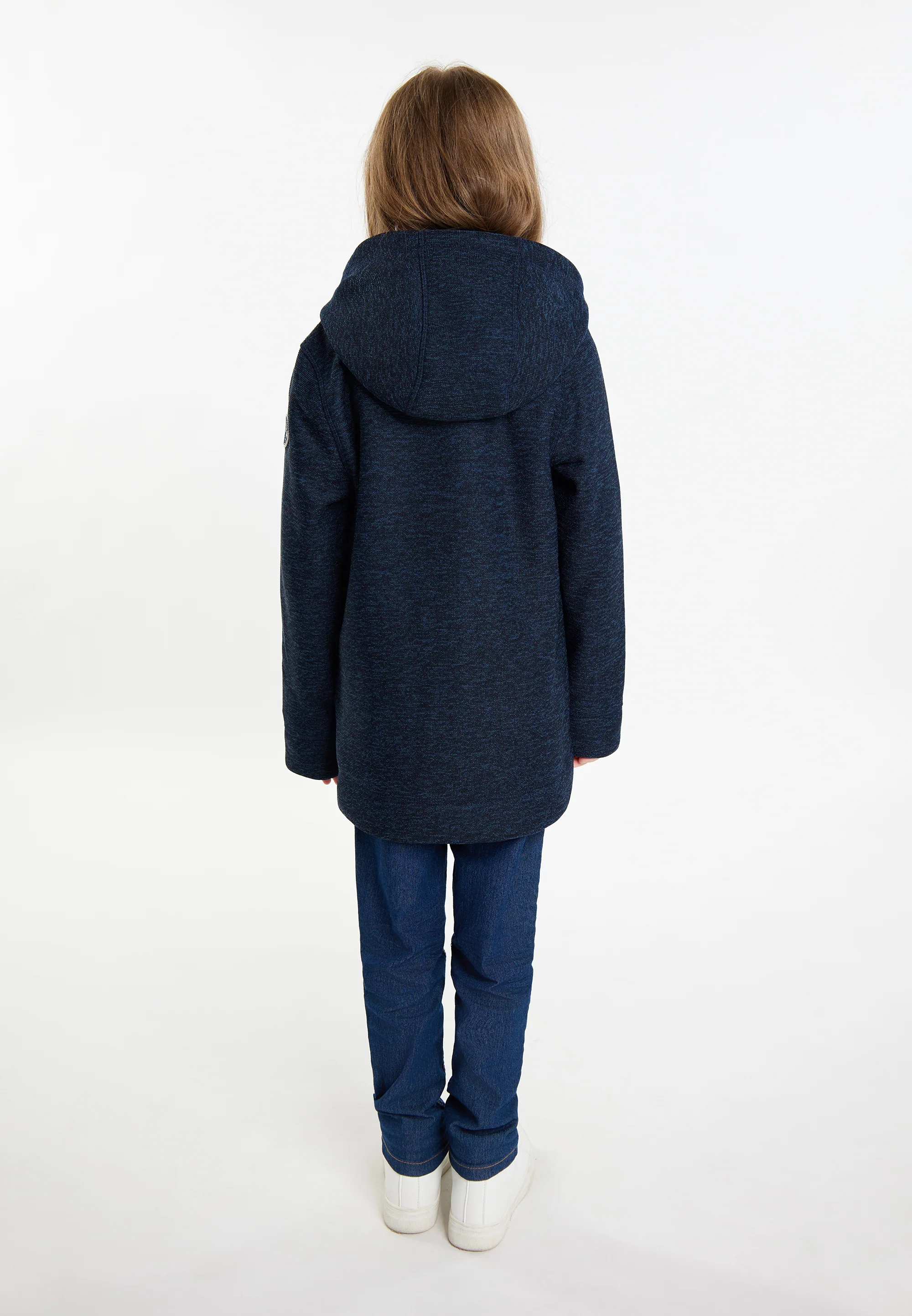 Schmuddelwedda Knitted Fleece Uffle Coat For Girls - Image 19