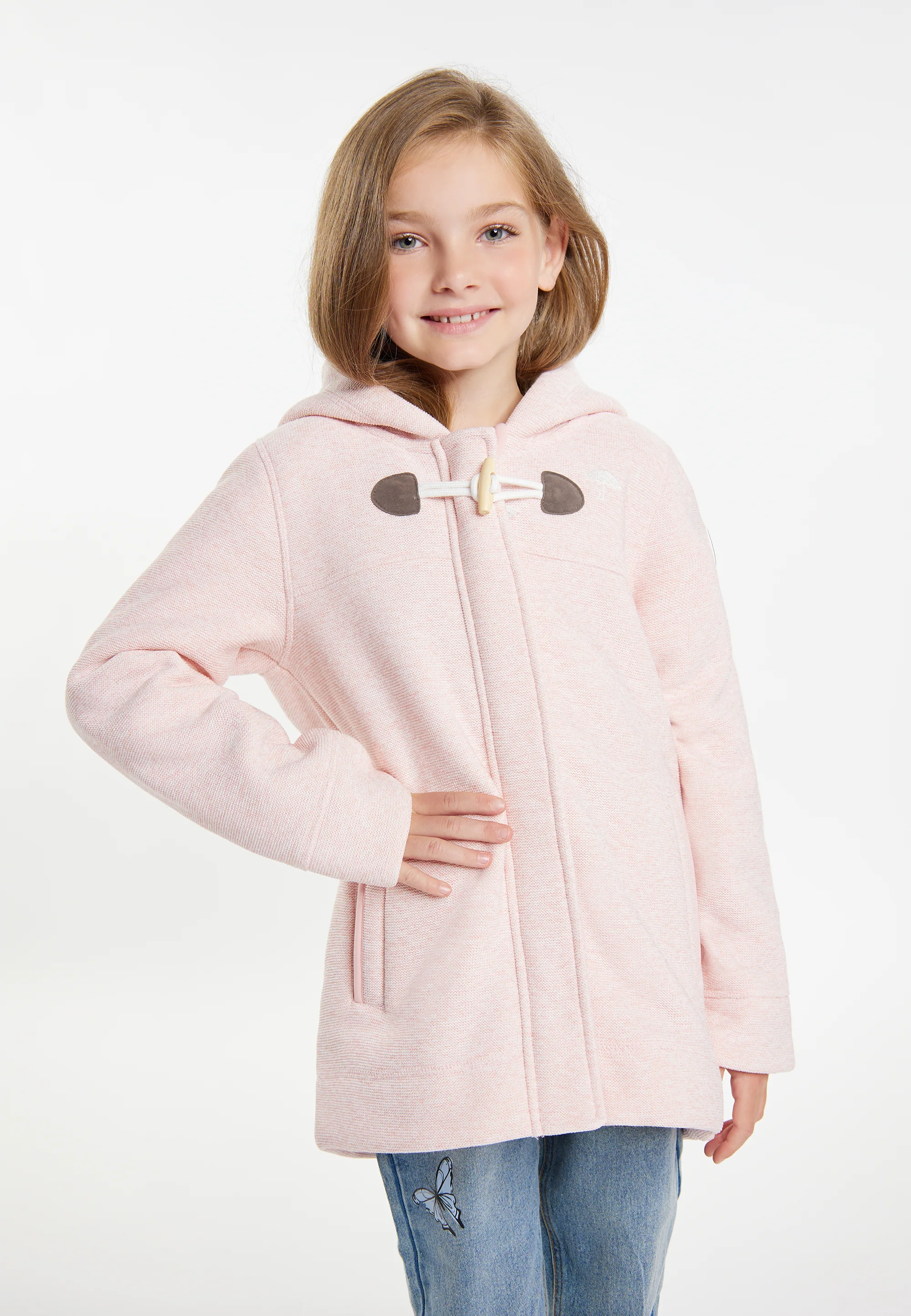 Schmuddelwedda Knitted Fleece Uffle Coat For Girls - Image 23