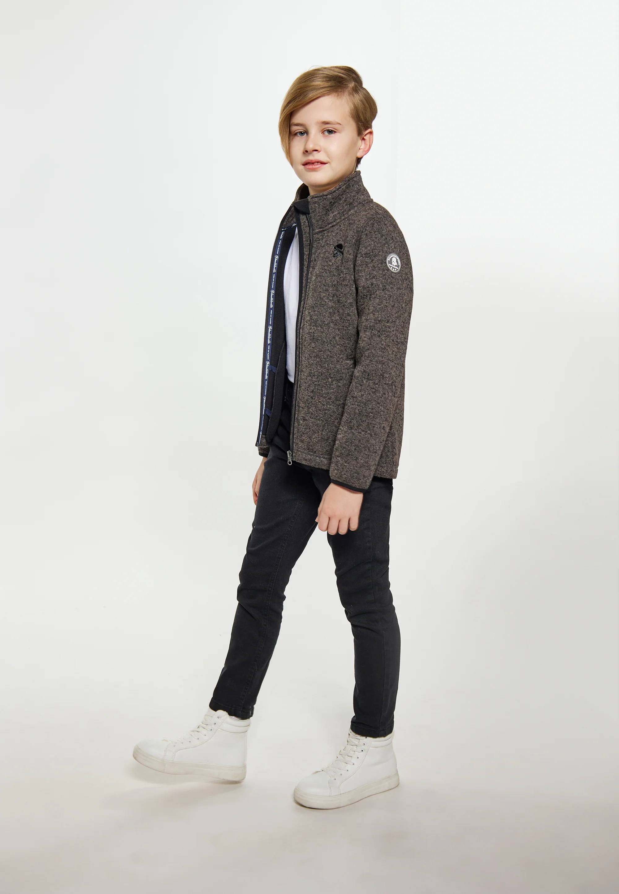 Schmuddelwedda Boy's Knitted Fleece Jacket