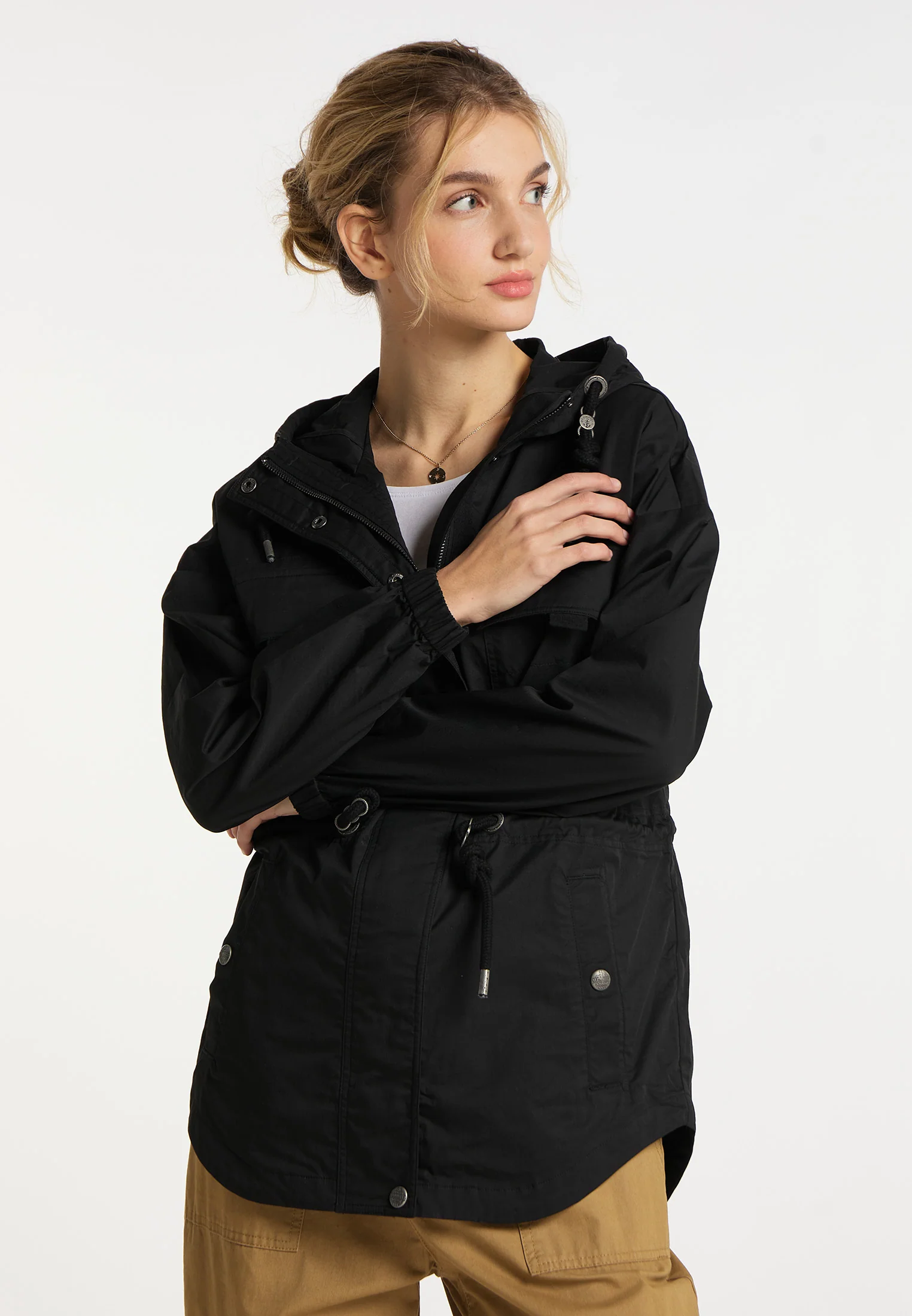 DreiMaster Vintage Women's Transition Jacket Made Of Cotton - Image 3
