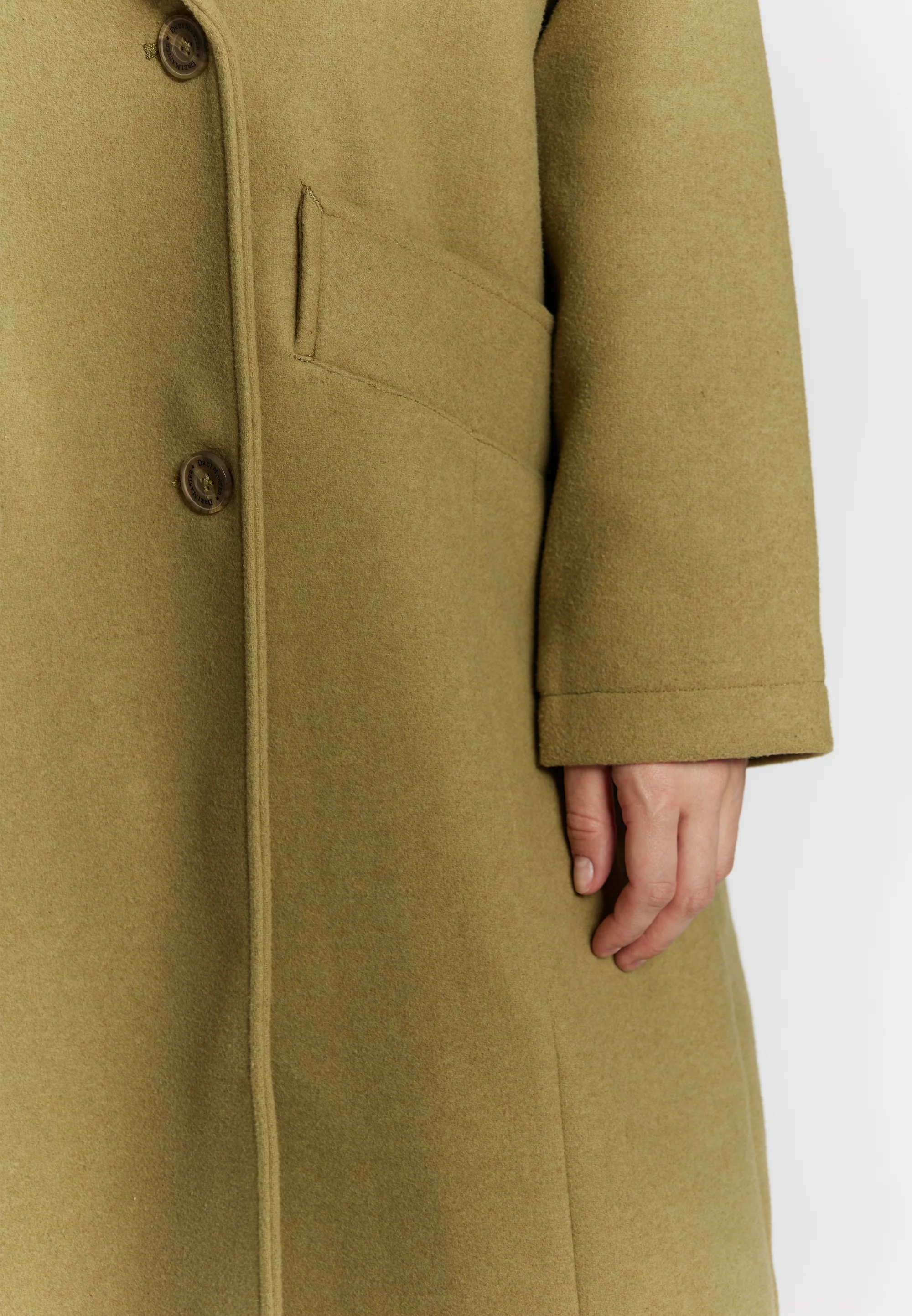 DreiMaster Vintage Women's Transitional Coat Made Of Wool Blend - Image 20