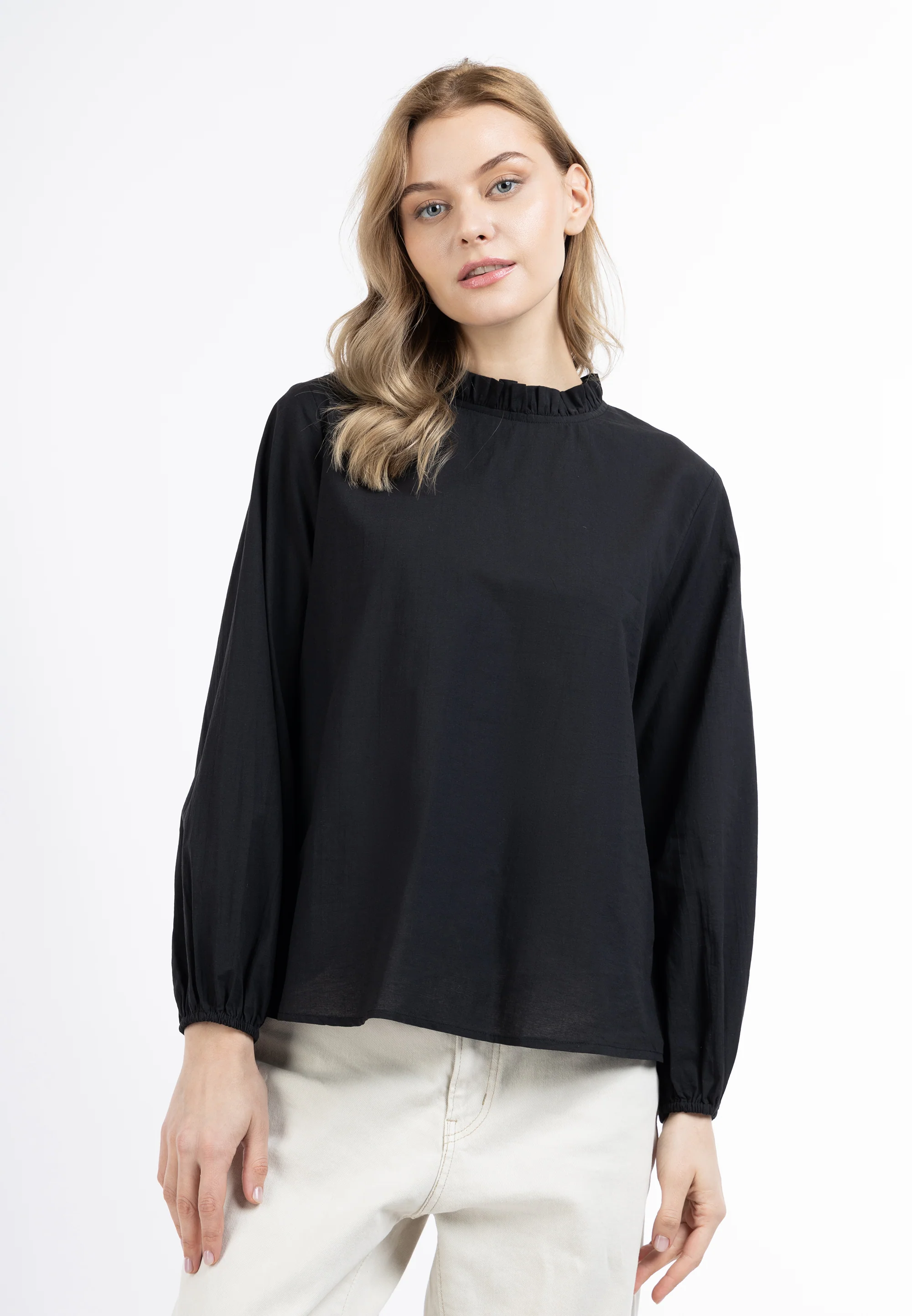 DreiMaster Vintage Women's Long Sleeve Blouse - Image 3