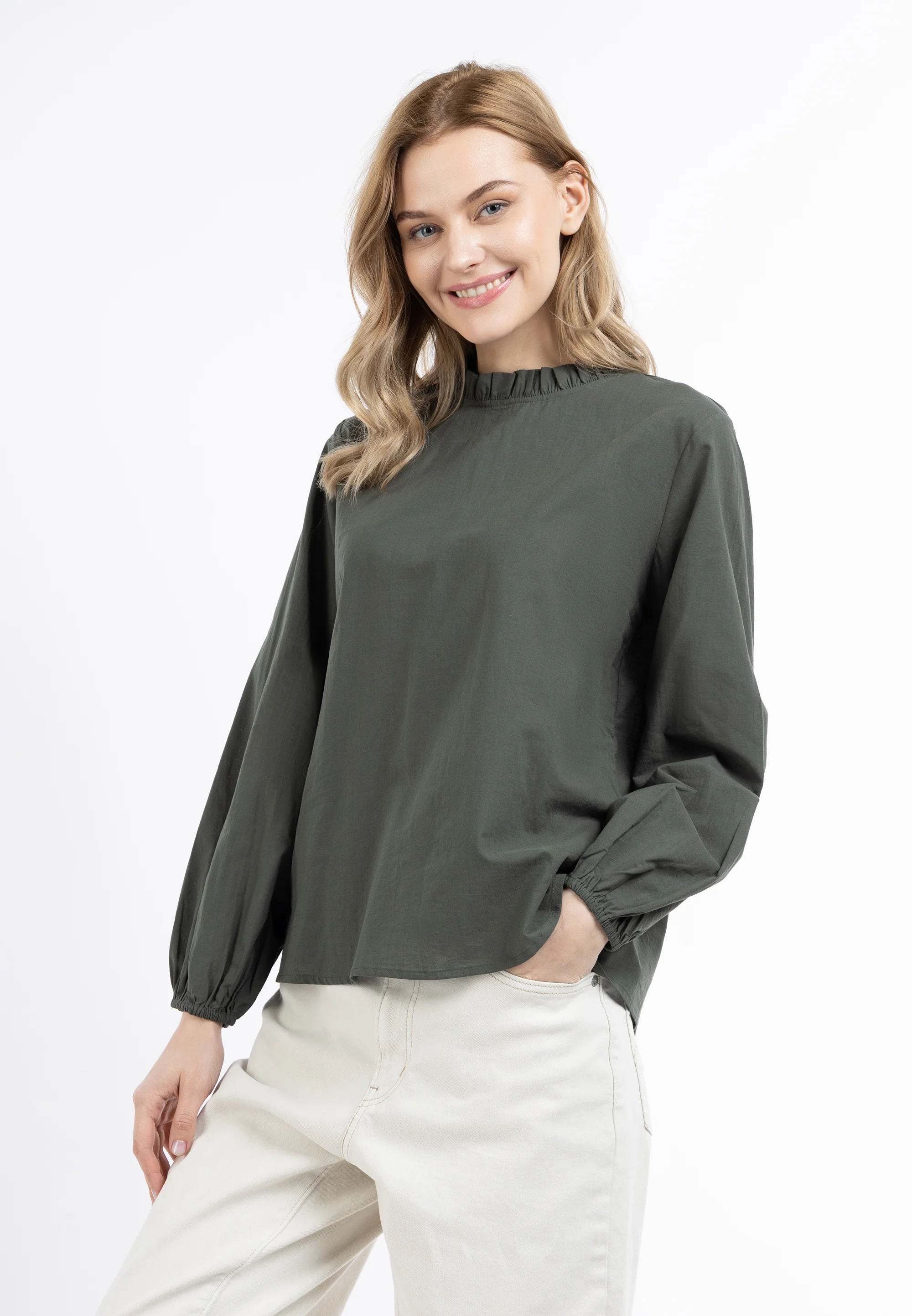 DreiMaster Vintage Women's Long Sleeve Blouse - Image 8