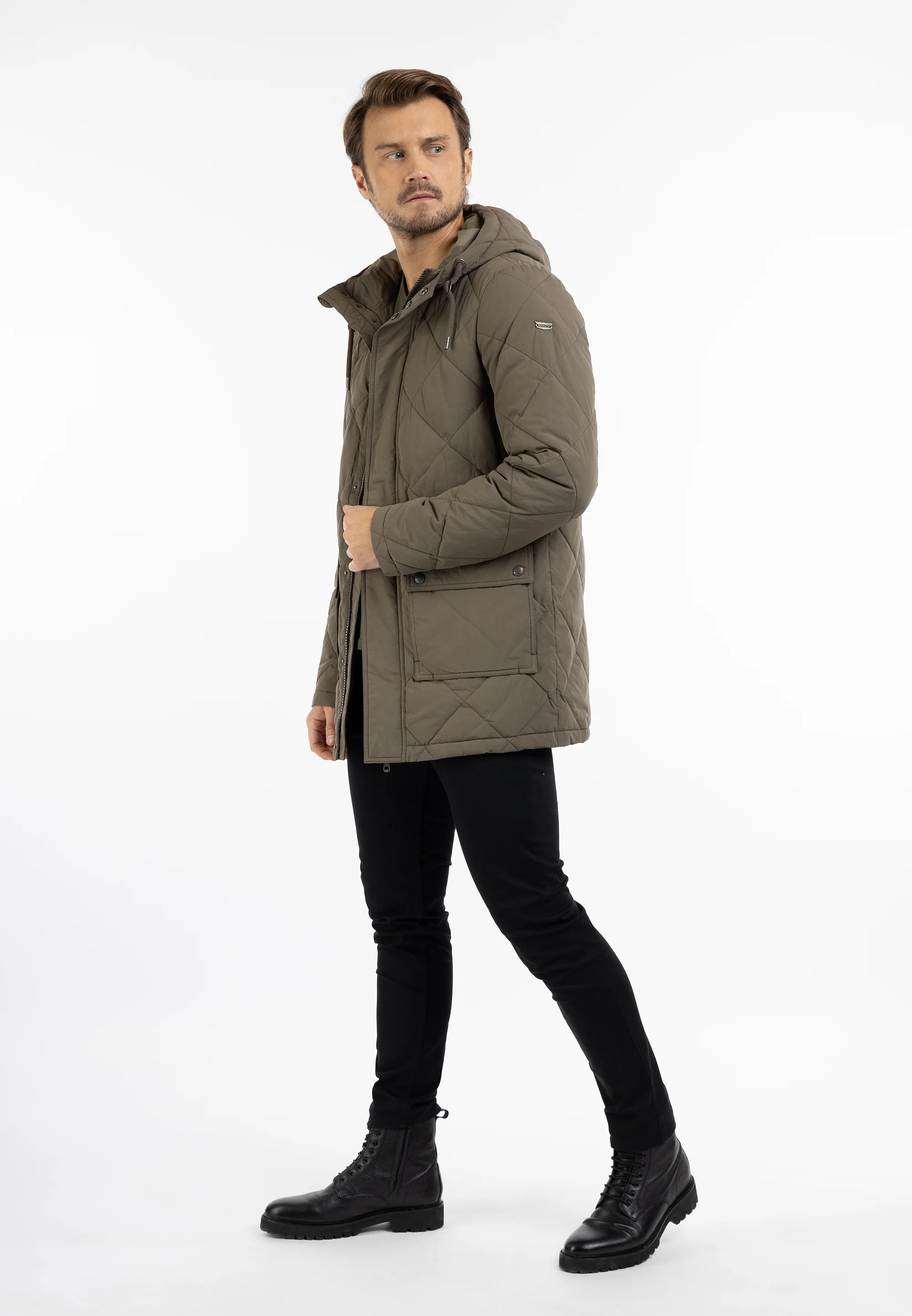 DreiMaster Vintage Men's Transitional Jacket With Light Padding