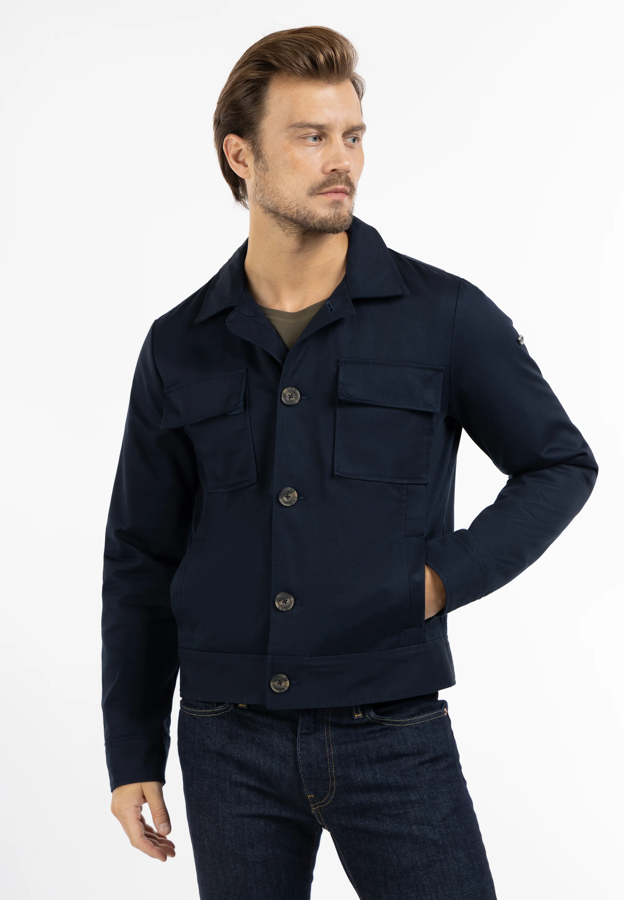 DreiMaster Vintage Men's Transitional Jacket - Image 8