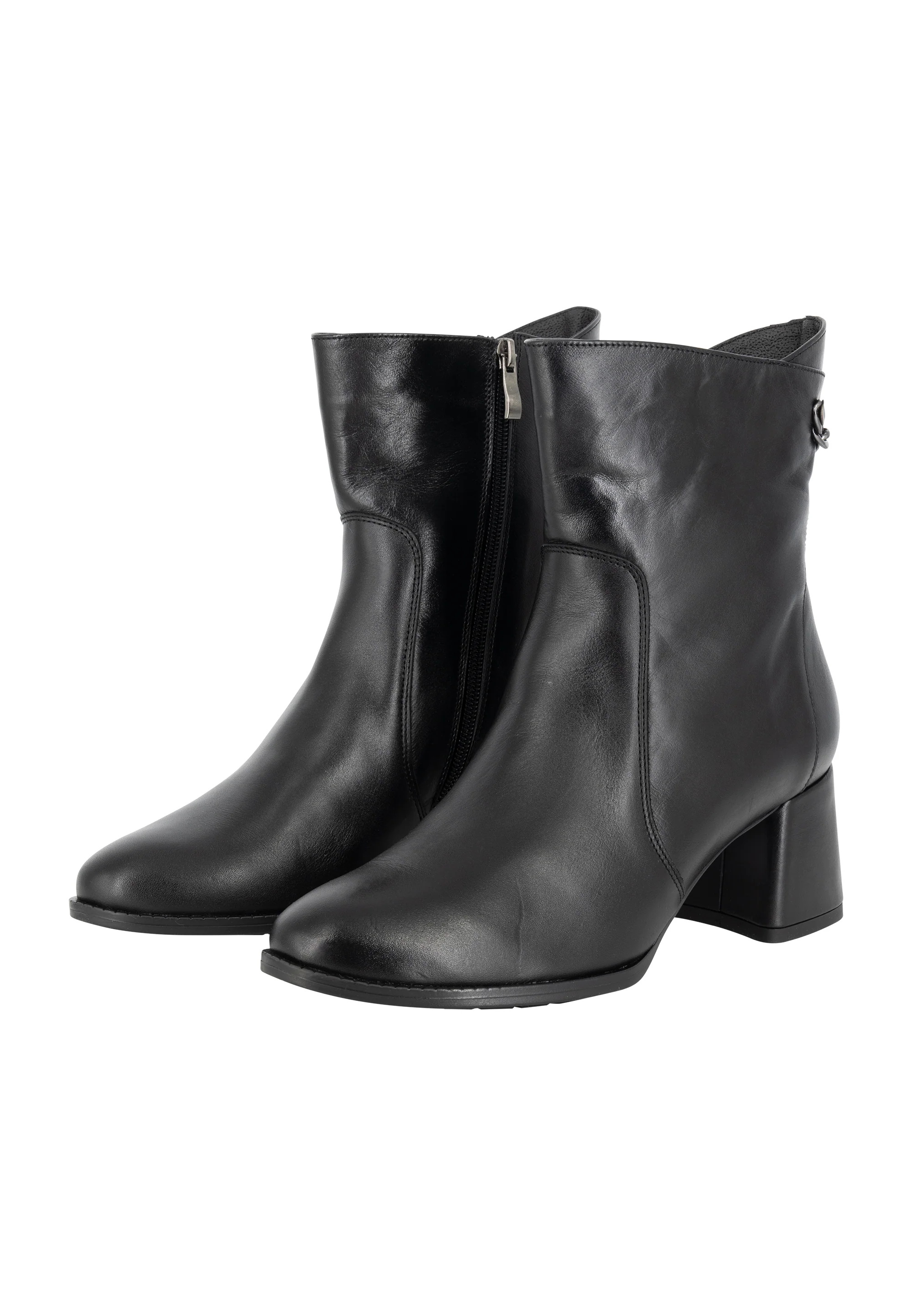 DreiMaster Klassik Women's Leather Ankle Boots - Image 6