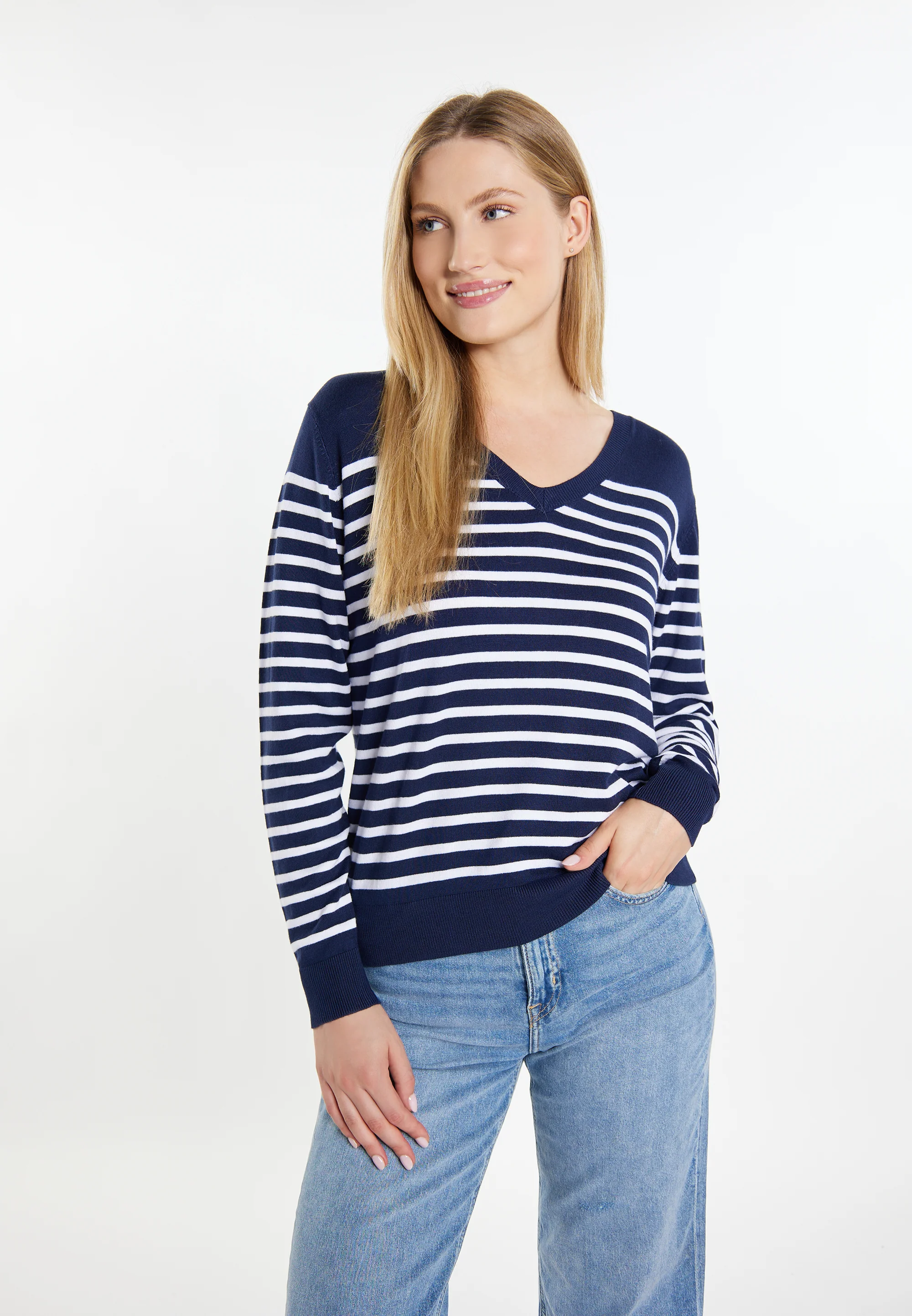 DreiMaster Maritim Women's Knitted Sweater + Shopping Bag Set - Image 8