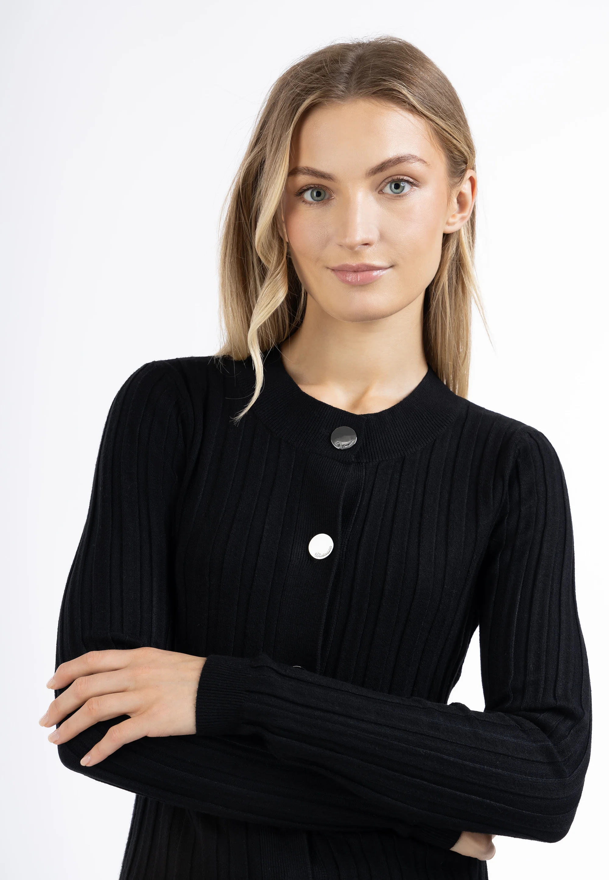 DreiMaster Klassik Women's Cardigan With Buttons - Image 6